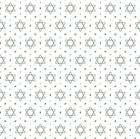 Geometric ornamental vector pattern. Seamless design texture.