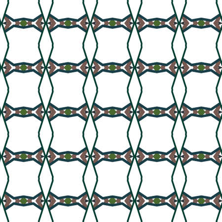 Seamless geometric ornamental vector pattern. Abstract backgroundのイラスト素材
