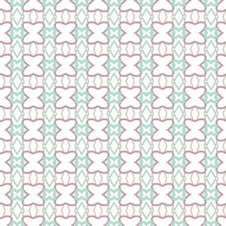 Seamless vector pattern. Background texture in geometric ornamental style.