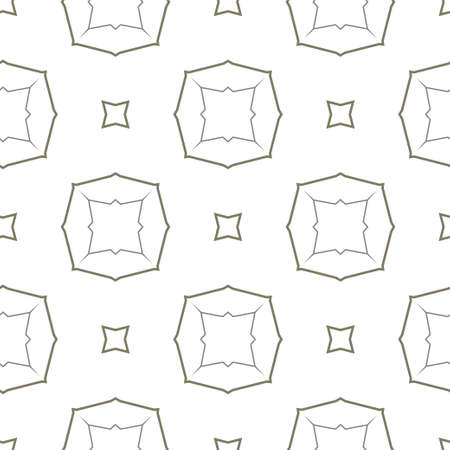 Geometric ornamental vector pattern. Seamless design texture.のイラスト素材
