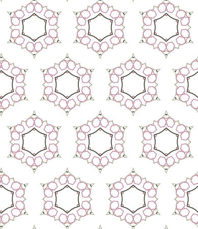 Geometric ornamental vector pattern. Seamless design texture.