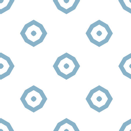 Seamless vector pattern in geometric ornamental styleのイラスト素材