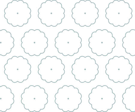 Geometric ornamental vector pattern. Seamless design texture.のイラスト素材