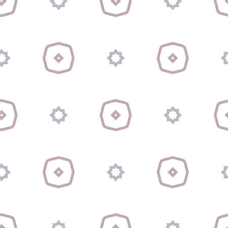 Seamless geometric ornamental vector pattern. Abstract background