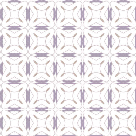 Seamless vector pattern in geometric ornamental style