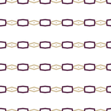 Geometric ornamental vector pattern. Seamless design texture.のイラスト素材