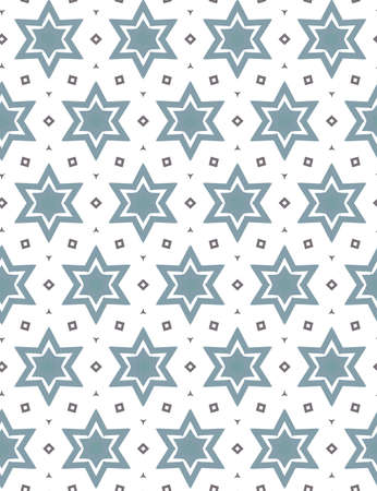 Seamless geometric ornamental vector pattern. Abstract backgroundのイラスト素材