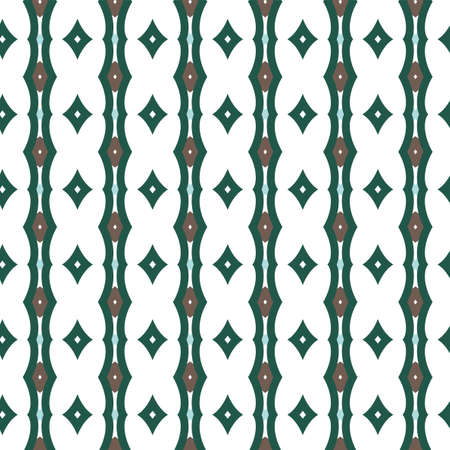 Seamless vector pattern. Background texture in geometric ornamental style.