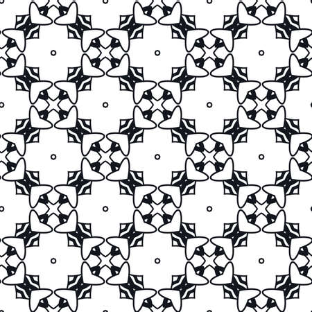 Abstract background texture in geometric ornamental style. Seamless design.のイラスト素材