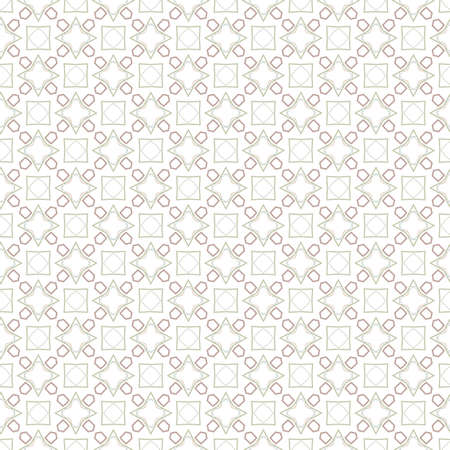 Seamless geometric ornamental vector pattern. Abstract backgroundのイラスト素材