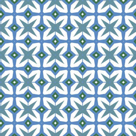 Geometric ornamental vector pattern. Seamless design texture.のイラスト素材
