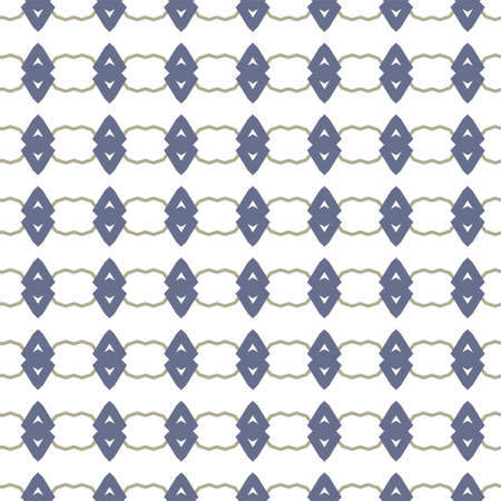 Seamless vector pattern in geometric ornamental styleのイラスト素材