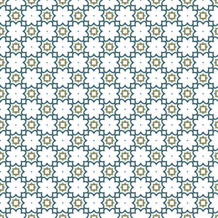 Seamless vector pattern. Background texture in geometric ornamental style.
