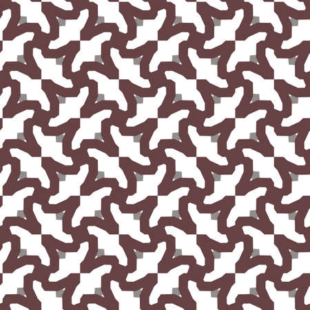 Seamless geometric ornamental vector pattern. Abstract background