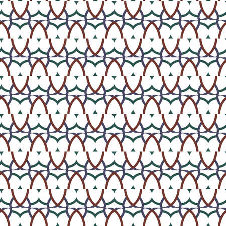 Geometric ornamental vector pattern. Seamless design texture.