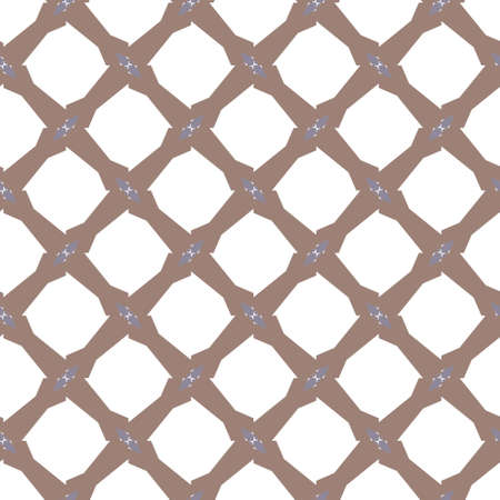 Seamless geometric ornamental vector pattern. Abstract backgroundのイラスト素材