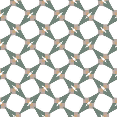 Seamless geometric ornamental vector pattern. Abstract background