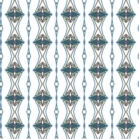 Geometric ornamental vector pattern. Seamless design texture.