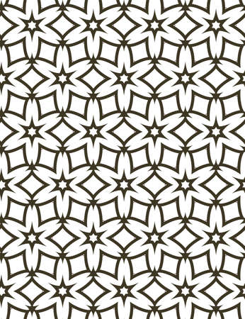 Seamless vector pattern. Background texture in geometric ornamental style.のイラスト素材