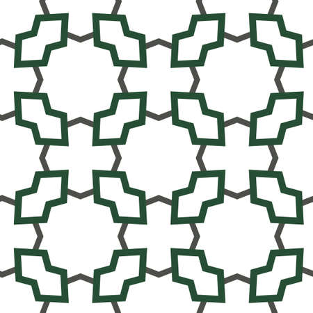 Seamless vector pattern. Background texture in geometric ornamental style.