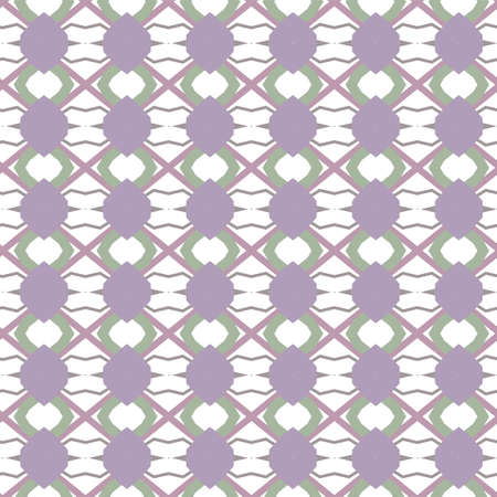 Seamless vector pattern in geometric ornamental styleのイラスト素材