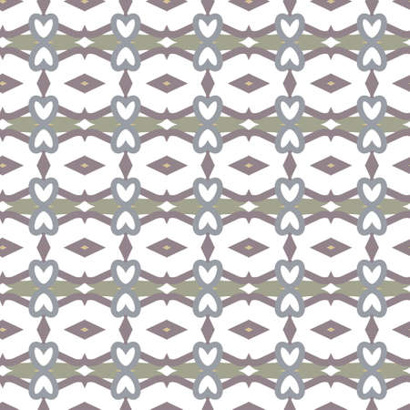 Seamless vector pattern. Background texture in geometric ornamental style.