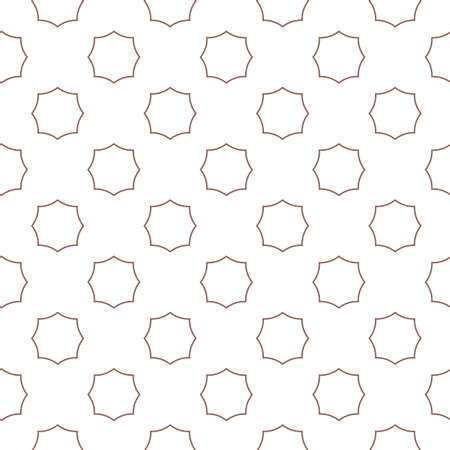 Geometric ornamental vector pattern. Seamless design texture.のイラスト素材