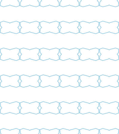 Seamless vector pattern in geometric ornamental styleのイラスト素材