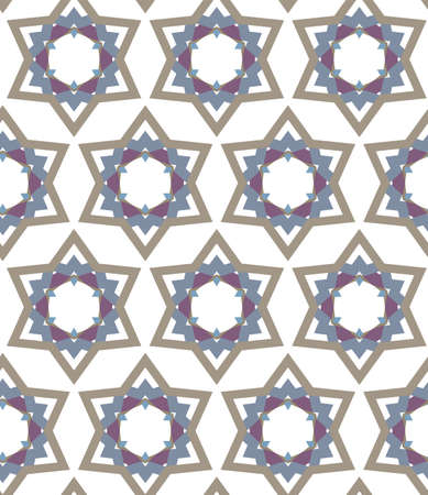 Abstract background texture in geometric ornamental style. Seamless design.のイラスト素材