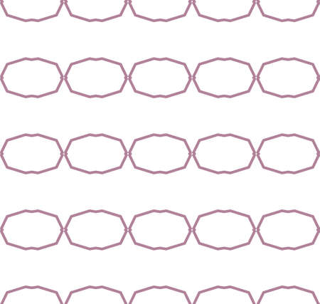 Seamless vector pattern in geometric ornamental style