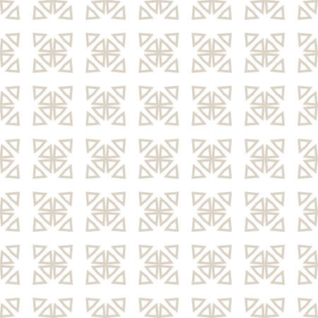 Geometric ornamental vector pattern. Seamless design texture.のイラスト素材