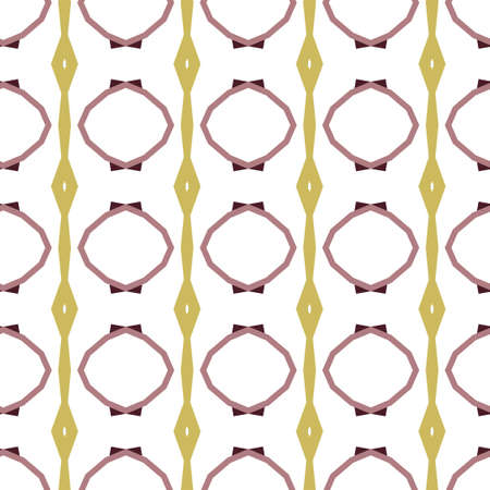 Geometric ornamental vector pattern. Seamless design texture.のイラスト素材