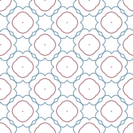 Seamless vector pattern. Background texture in geometric ornamental style.のイラスト素材
