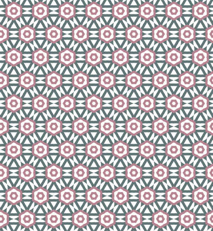 Seamless geometric ornamental vector pattern. Abstract backgroundのイラスト素材