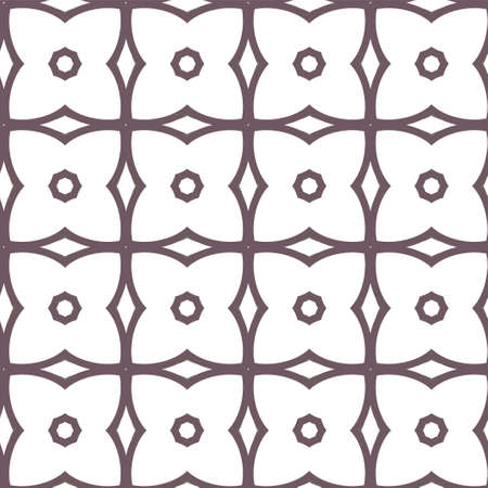 Seamless vector pattern in geometric ornamental styleのイラスト素材