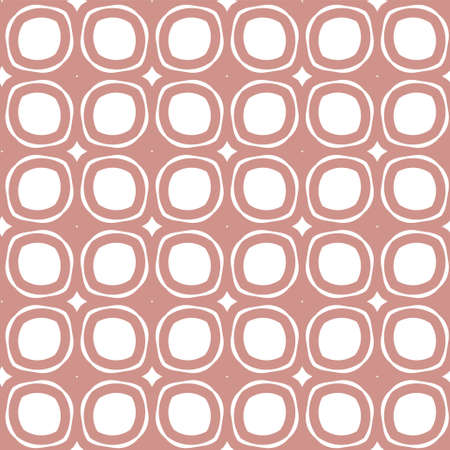 Geometric ornamental vector pattern. Seamless design texture.のイラスト素材