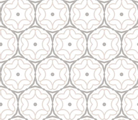 Seamless geometric ornamental vector pattern. Abstract backgroundのイラスト素材