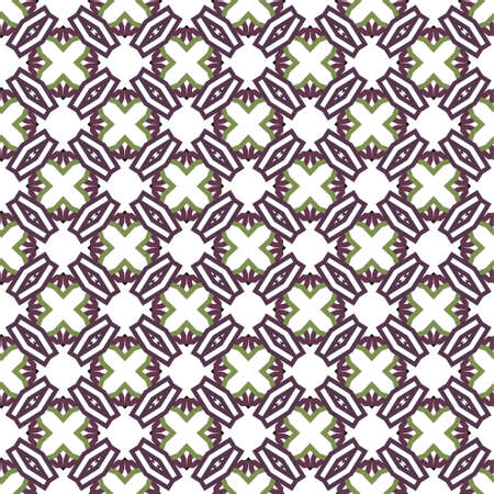 Geometric ornamental vector pattern. Seamless design texture.のイラスト素材