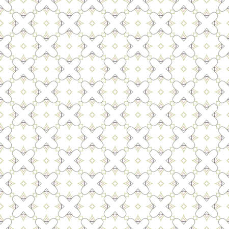 Seamless vector pattern. Background texture in geometric ornamental style.のイラスト素材