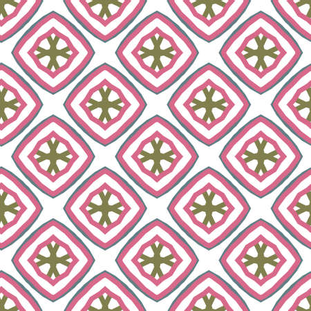 Seamless vector pattern. Background texture in geometric ornamental style.のイラスト素材