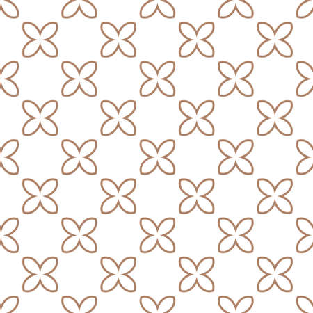Seamless geometric ornamental vector pattern. Abstract backgroundのイラスト素材