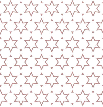 Geometric ornamental vector pattern. Seamless design texture.のイラスト素材