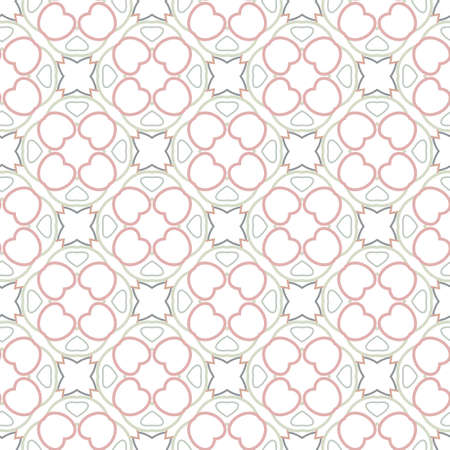 Abstract background texture in geometric ornamental style. Seamless design.のイラスト素材