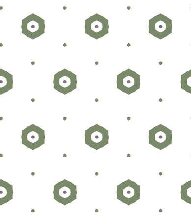 Seamless vector pattern in geometric ornamental styleのイラスト素材