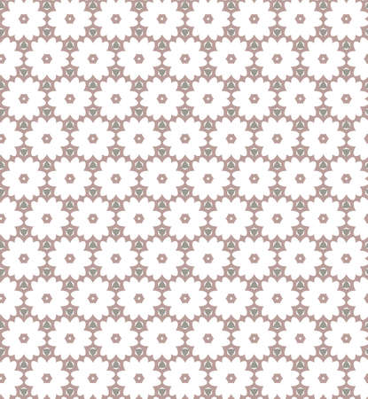 Geometric ornamental vector pattern. Seamless design texture.のイラスト素材