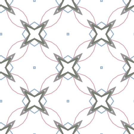 Seamless vector pattern. Background texture in geometric ornamental style.のイラスト素材