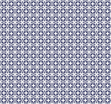 Seamless vector pattern in geometric ornamental styleのイラスト素材