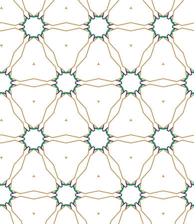 Seamless vector pattern. Background texture in geometric ornamental style.のイラスト素材