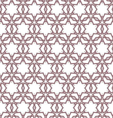Seamless geometric ornamental vector pattern. Abstract backgroundのイラスト素材