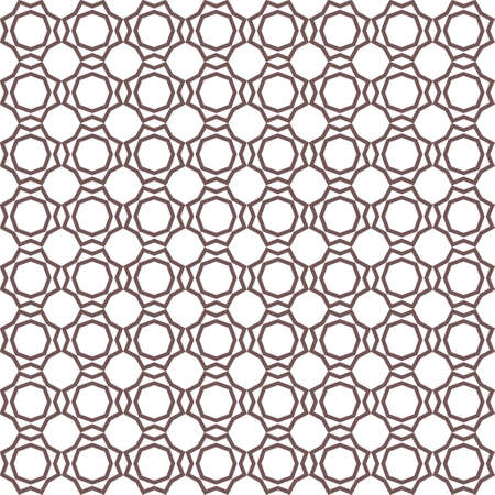 Geometric ornamental vector pattern. Seamless design texture.のイラスト素材
